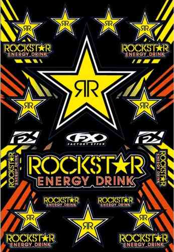 Aufklebersatz FX Sponsor RockStar